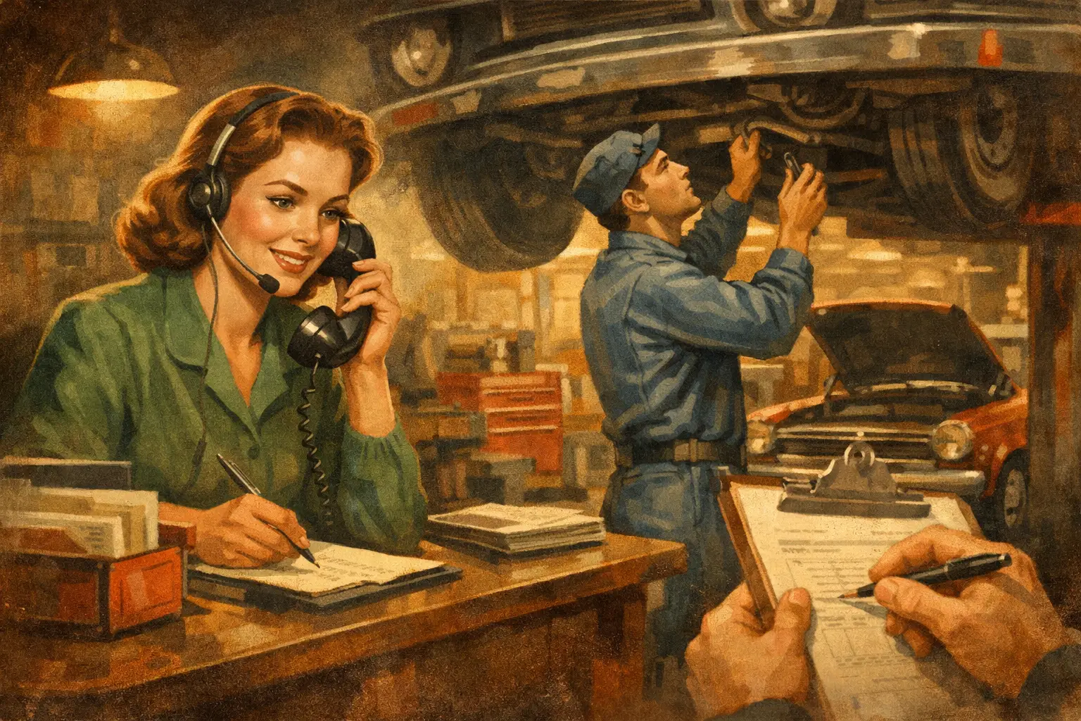 Auto Repair FAQ Answering Service That Works