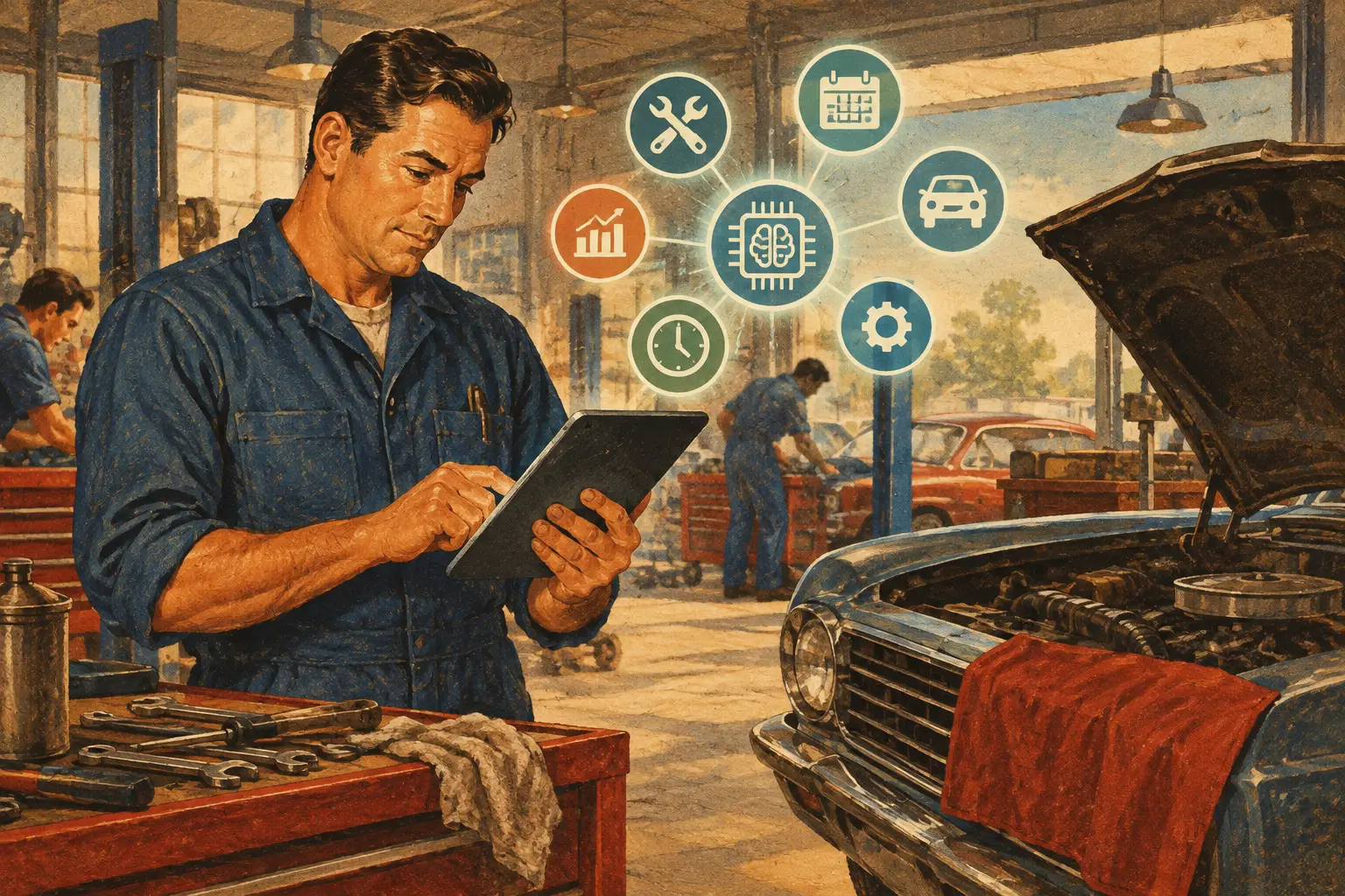 7 Best AI Tools for Mechanics Who Run Busy Shops