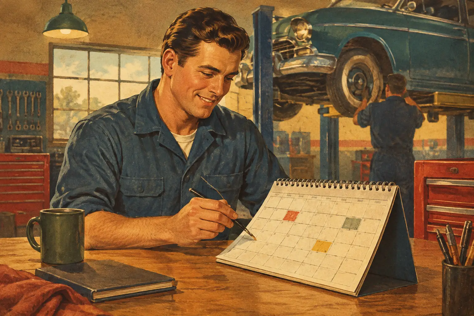 How to Manage Auto Repair Calendar Availability